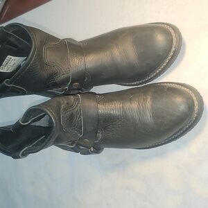 Women's Double H Leather Boots